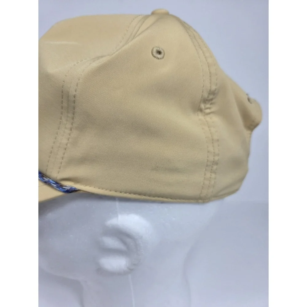 Poncho Outdoors Hat Mens OSFA Yellow Pheasant Embroidered Rope Snapback Cap